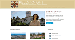 Desktop Screenshot of kellyknightrealestate.com